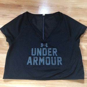 Under Armour Mesh Workout Top